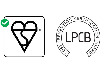 The trademarks of Kitemark (A heart with lines inside it) and LPCB (which is the letters surrounded by the words Loss Prevention Certificate Board), these confirm that the smoke alarms have been certified