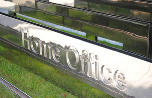 Home Office sign